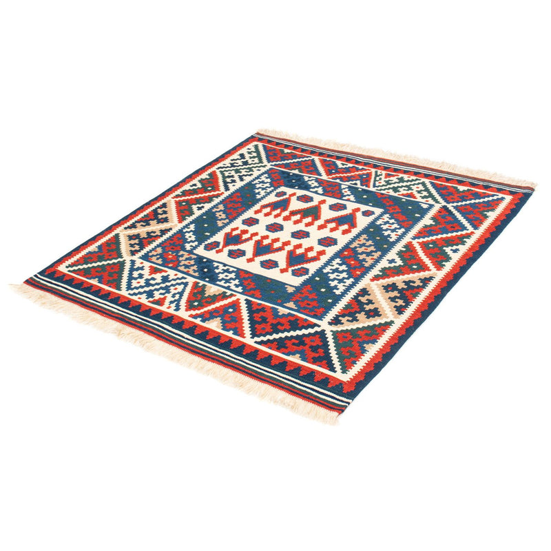 Kelim Teppich - Oriental 101 x 101 cm - beige