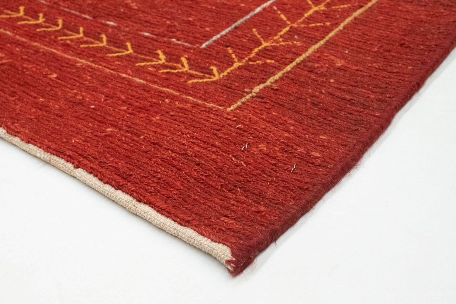 Gabbeh Teppich - Perser 167 x 111 cm - rot