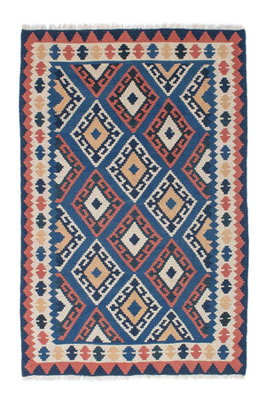 Kelim Teppich - Oriental 172 x 115 cm - blau