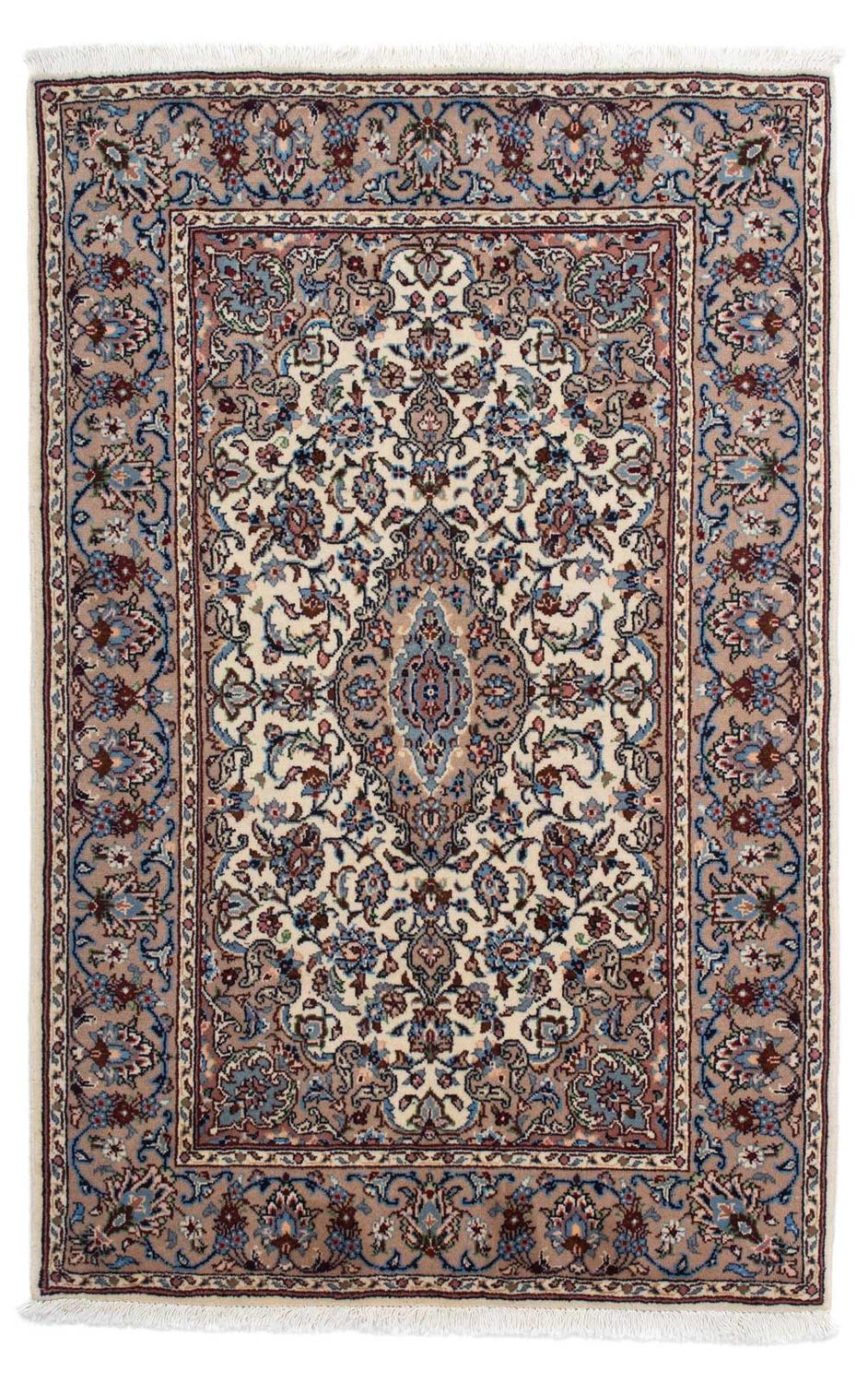 Perserteppich - Keshan 153 x 98 cm - beige