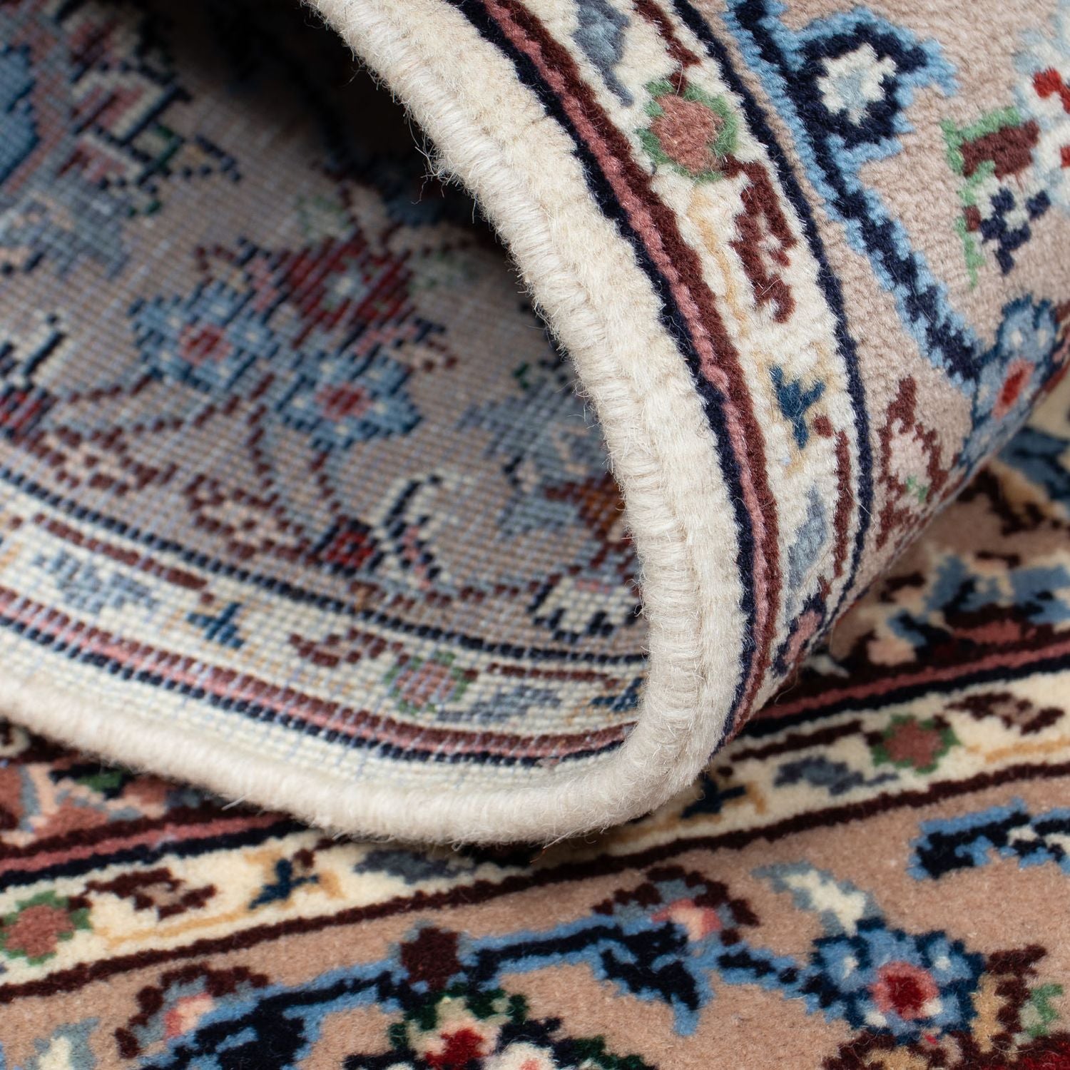 Perserteppich - Keshan 153 x 98 cm - beige