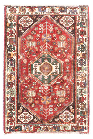 Perserteppich - Nomadic 152 x 103 cm - dunkelrot