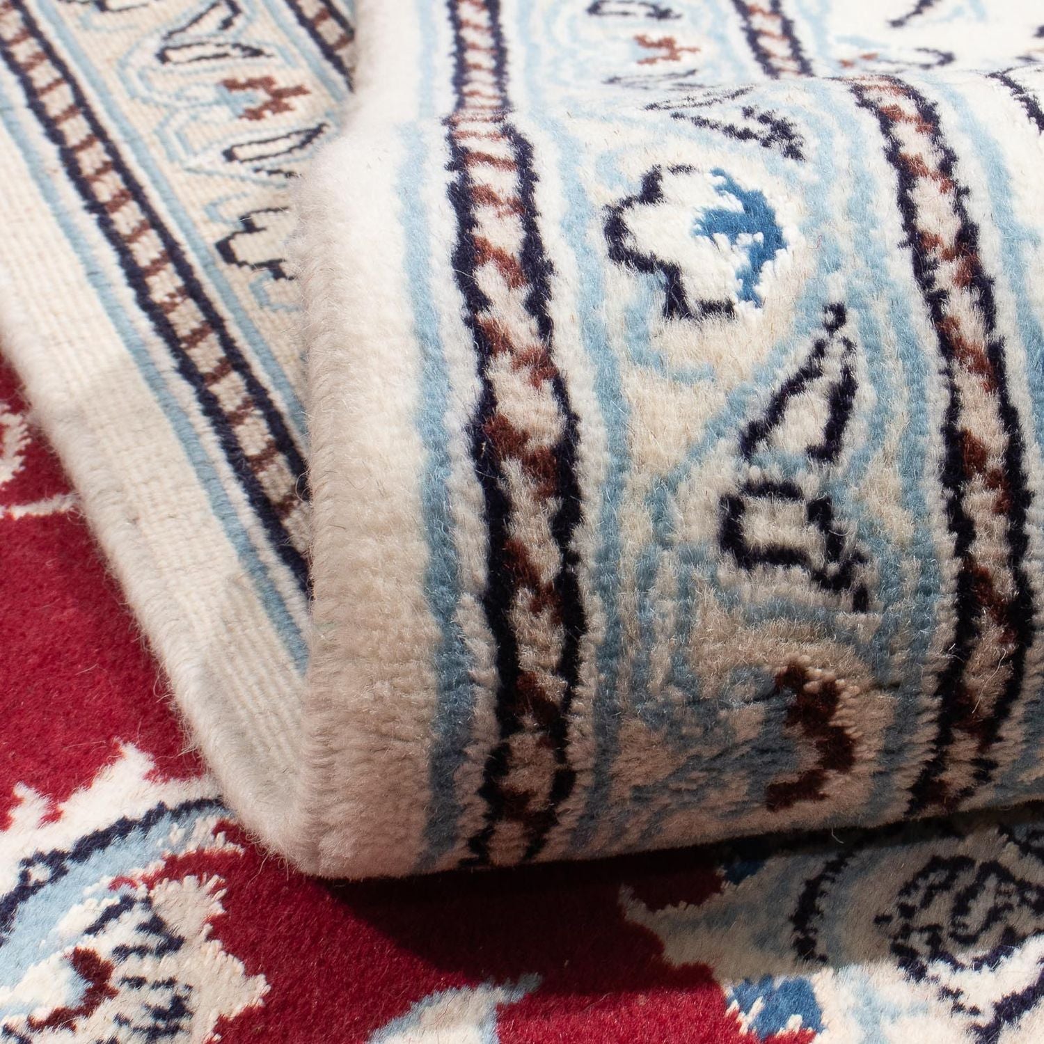 Perserteppich - Nain 202 x 191 cm Teppich Quadratisch
