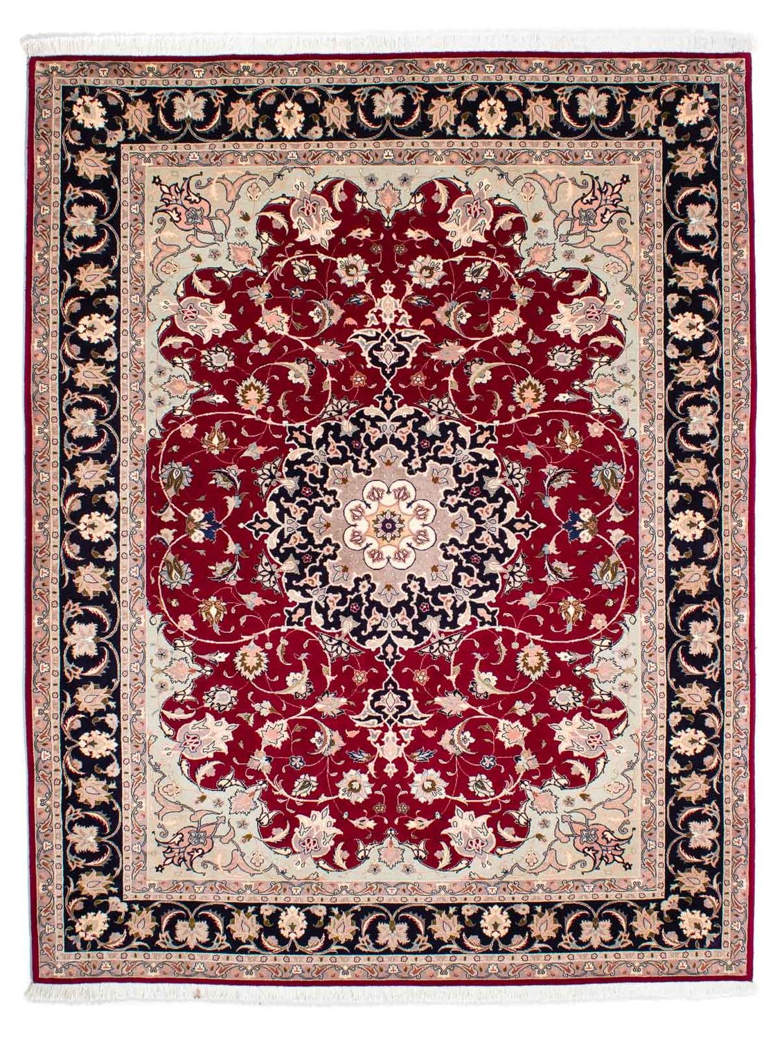 Perserteppich - Täbriz - Royal 240 x 172 cm Wohnzimmer Teppich