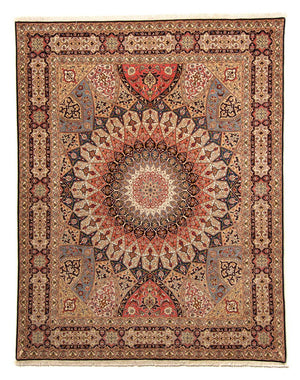 Perserteppich - Täbriz - Royal 258 x 205 cm Wohnzimmer Teppich
