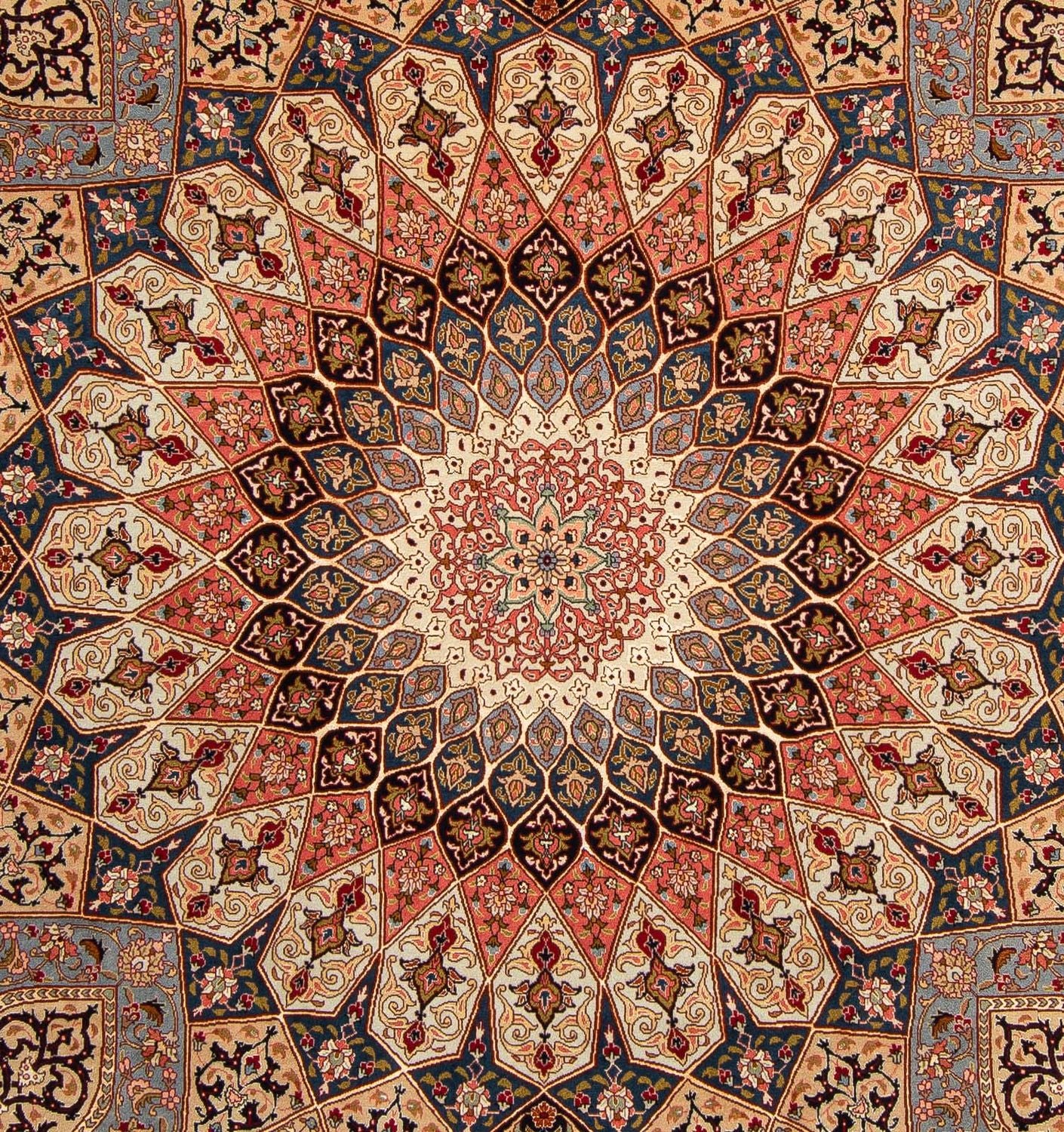 Perserteppich - Täbriz - Royal 258 x 205 cm Wohnzimmer Teppich