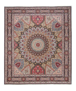 Perserteppich - Täbriz - Royal 297 x 253 cm Teppich Wohnzimmer