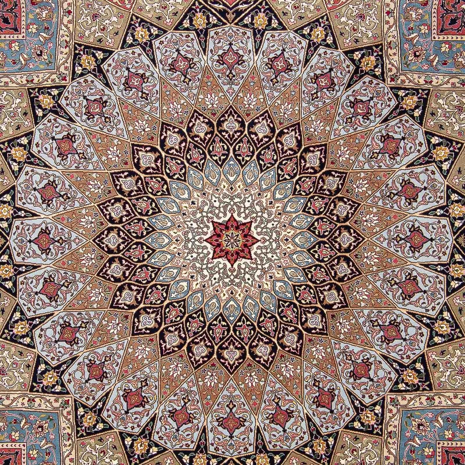 Perserteppich - Täbriz - Royal 297 x 253 cm Teppich Wohnzimmer