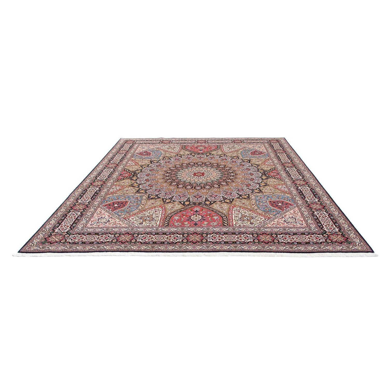 Perserteppich - Täbriz - Royal 297 x 253 cm Teppich Wohnzimmer