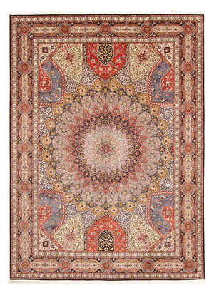Perserteppich - Täbriz - Royal 412 x 303 cm Wohnzimmer Teppich