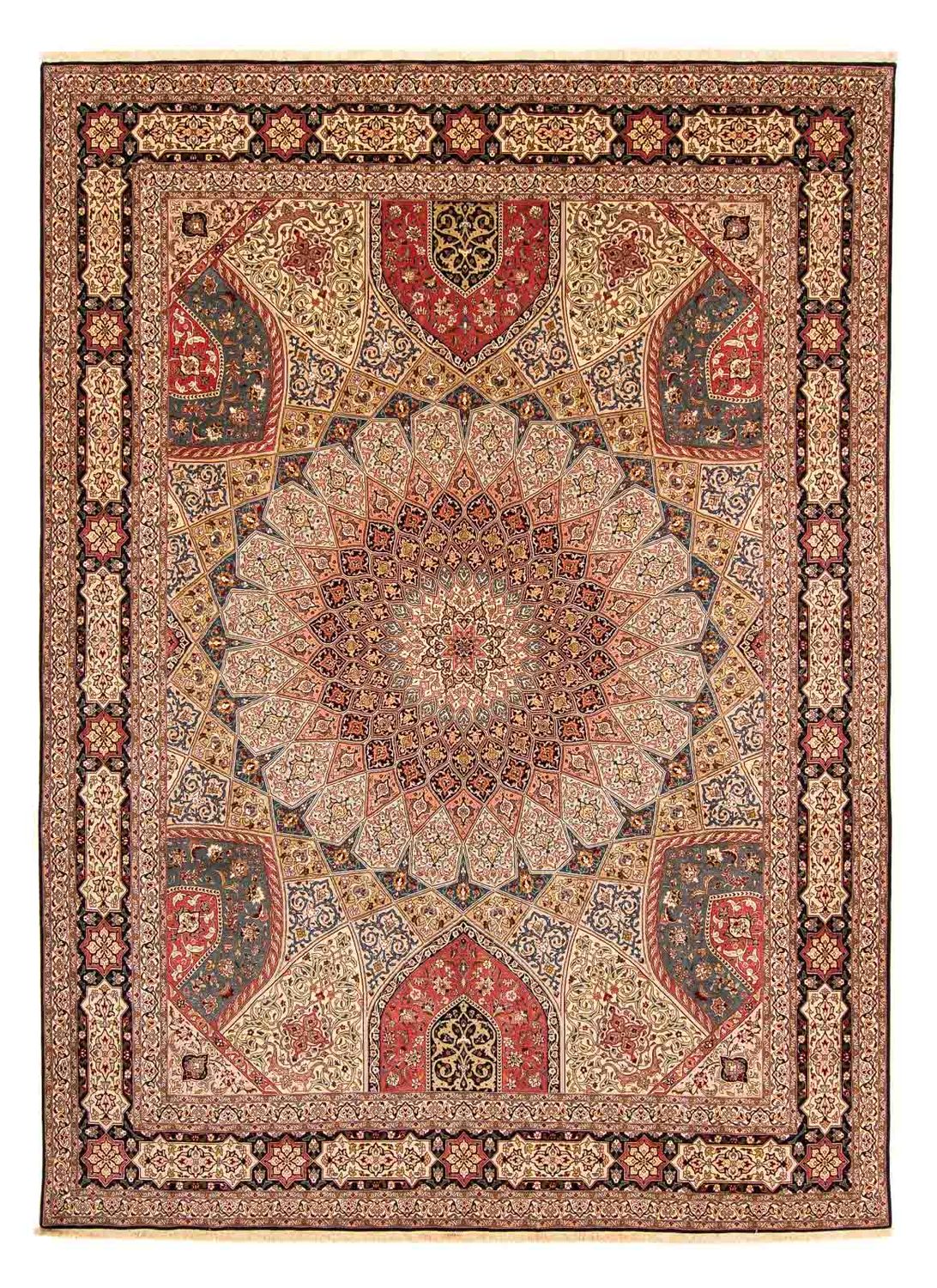 Perserteppich - Täbriz - Royal 398 x 298 cm Teppich Wohnzimmer