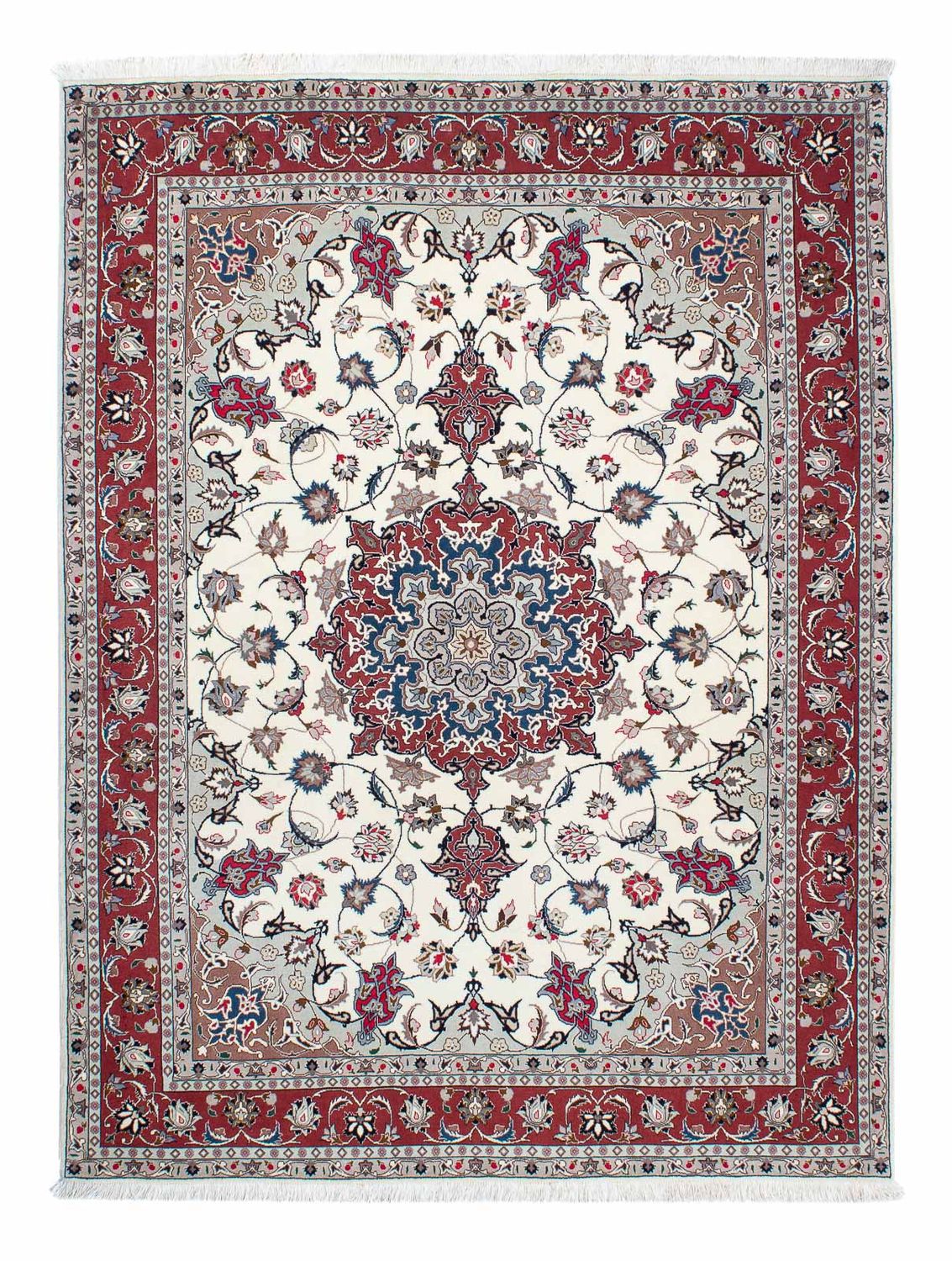 Perserteppich - Täbriz - Royal 201 x 152 cm Teppichbrücke