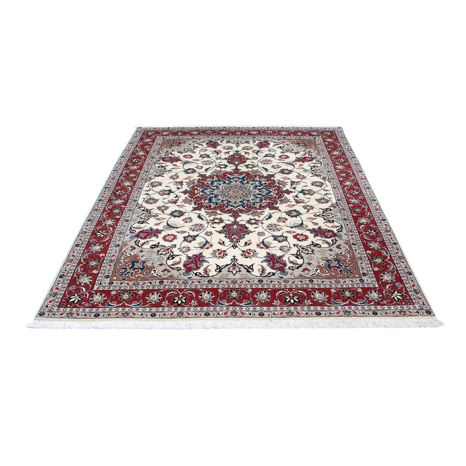 Perserteppich - Täbriz - Royal 201 x 152 cm Teppichbrücke