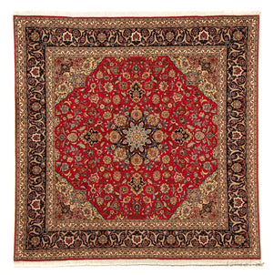 Perserteppich - Täbriz - Royal 204 x 203 cm Quadratischer Teppich