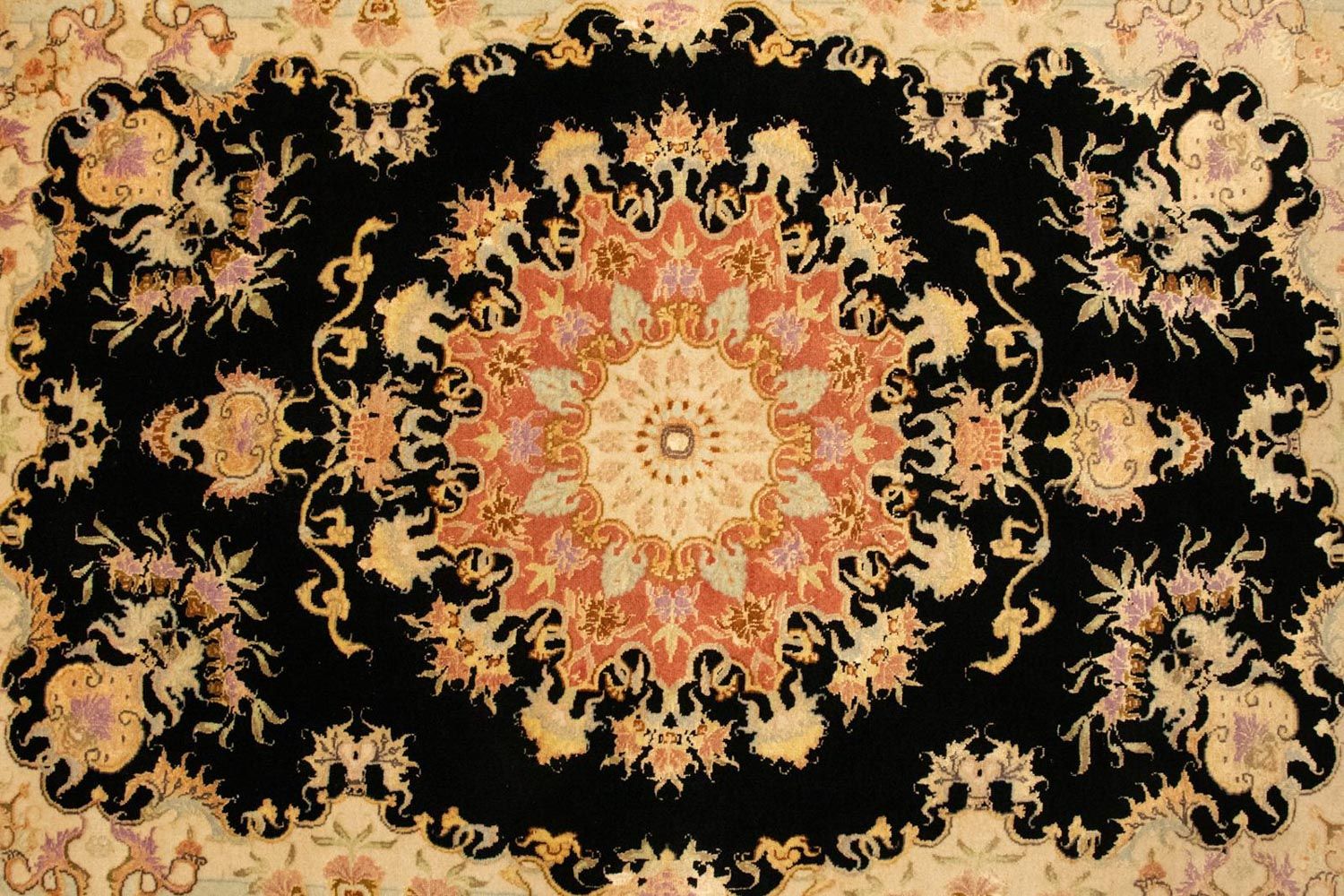 Perserteppich - Täbriz - Royal 138 x 101 cm Teppichbrücke