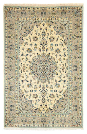 Perserteppich - Keshan 210 x 137 cm - beige