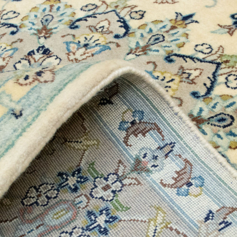 Perserteppich - Keshan 210 x 137 cm - beige