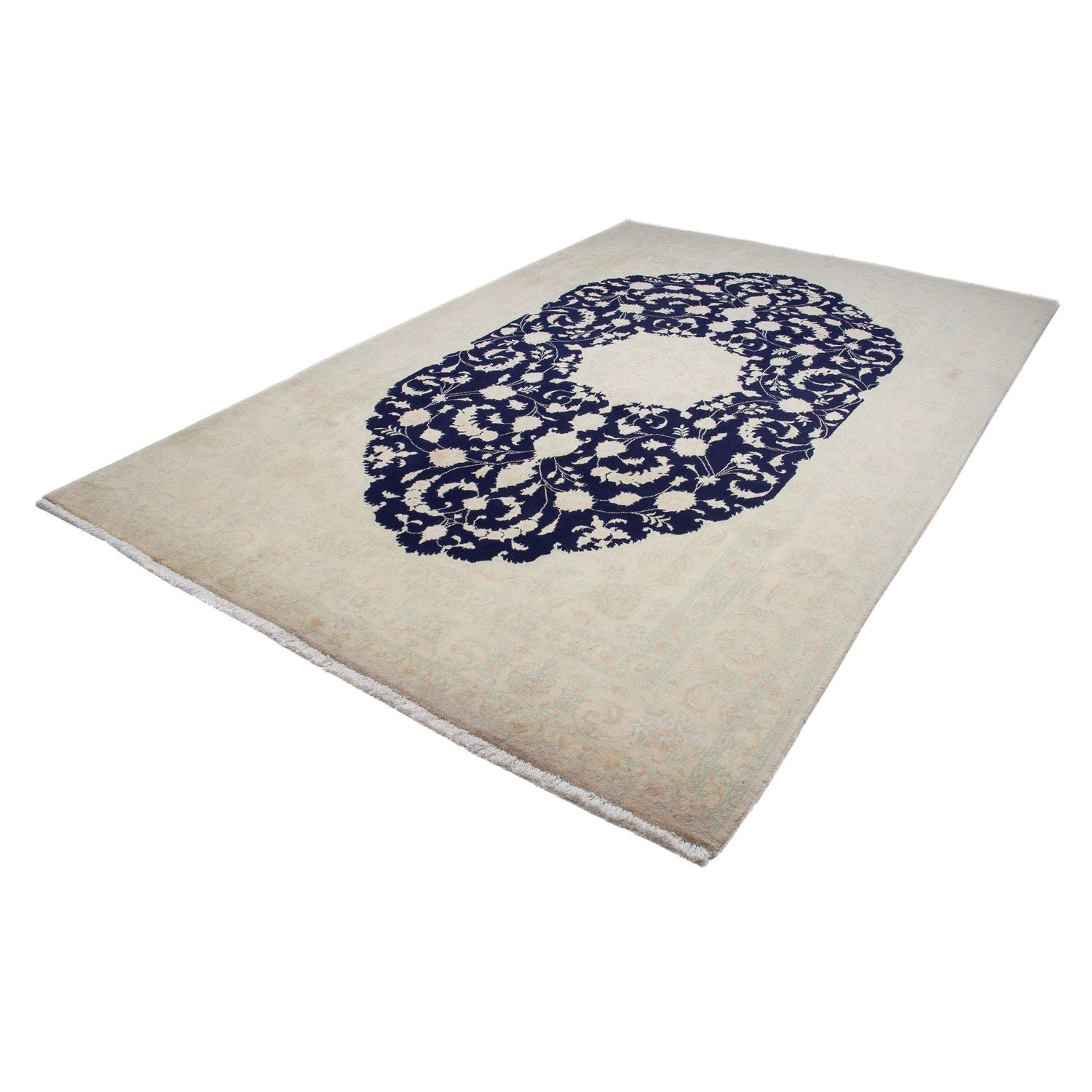 Perserteppich - Nain 300 x 197 cm Wohnzimmer Teppich