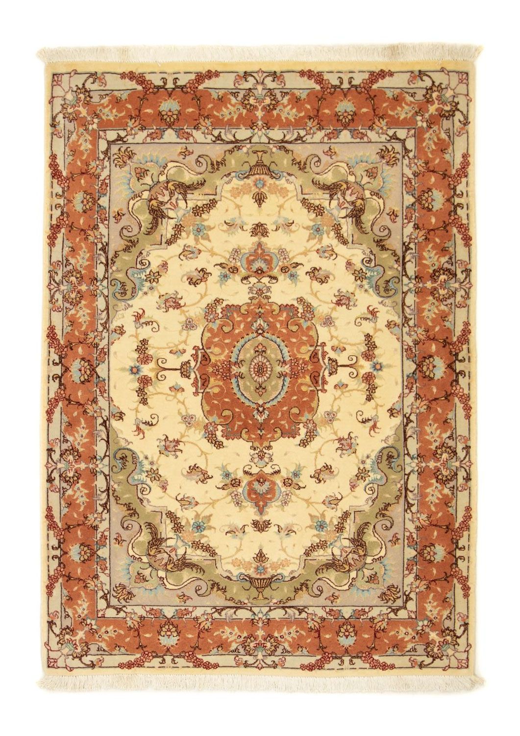 Perserteppich - Täbriz - Royal 143 x 102 cm Teppichbrücke