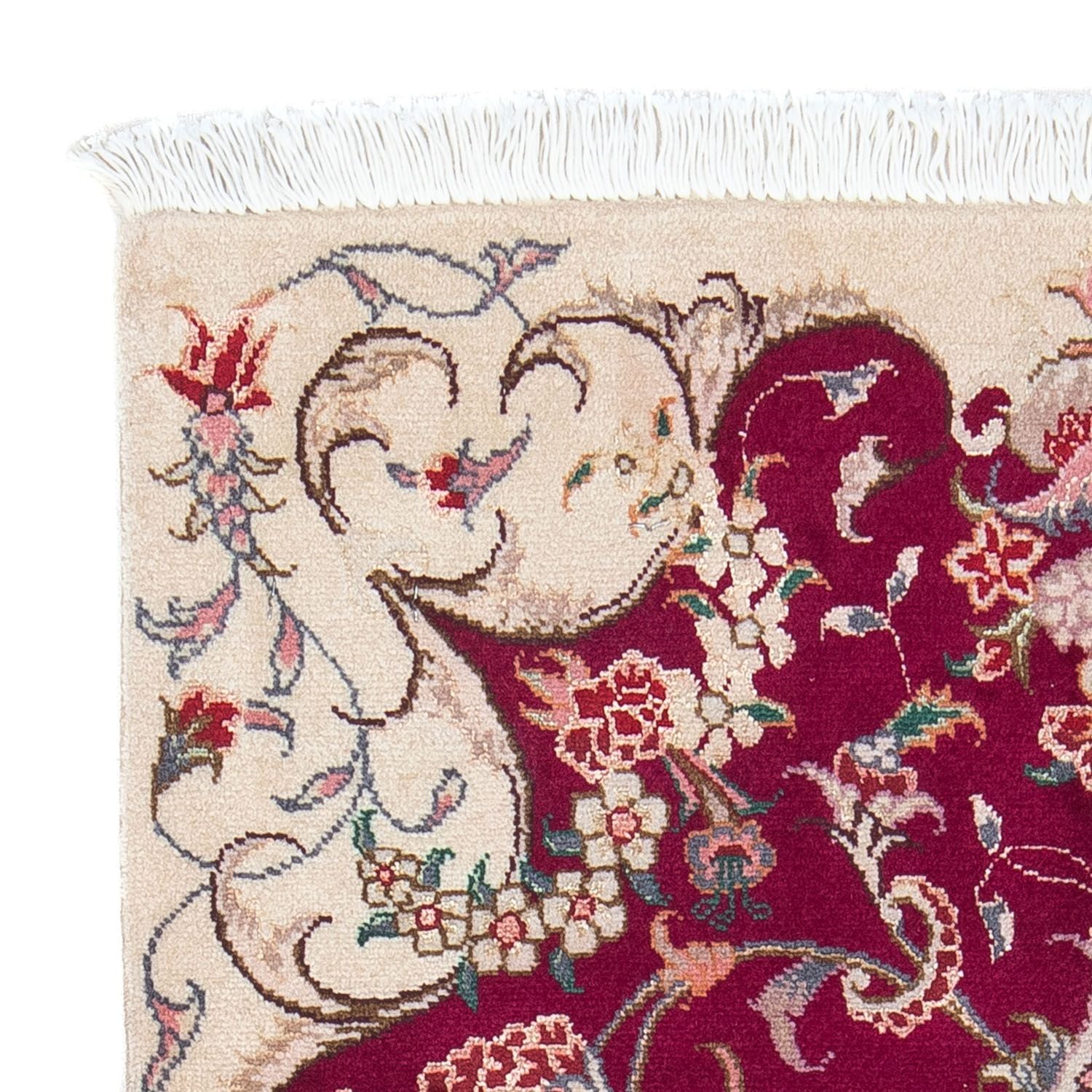 Perserteppich - Täbriz - Royal 90 x 60 cm - dunkelrot