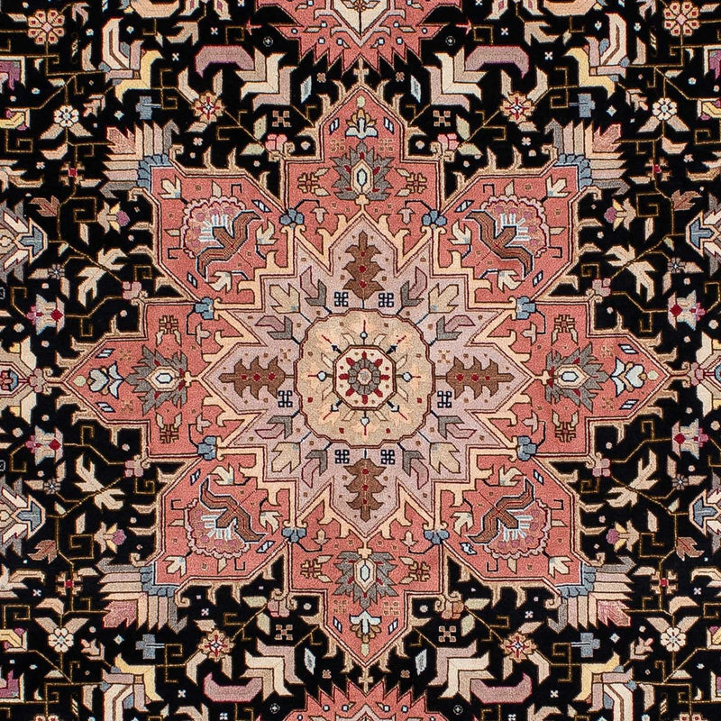 Perserteppich - Täbriz - Royal 196 x 152 cm - dunkelblau