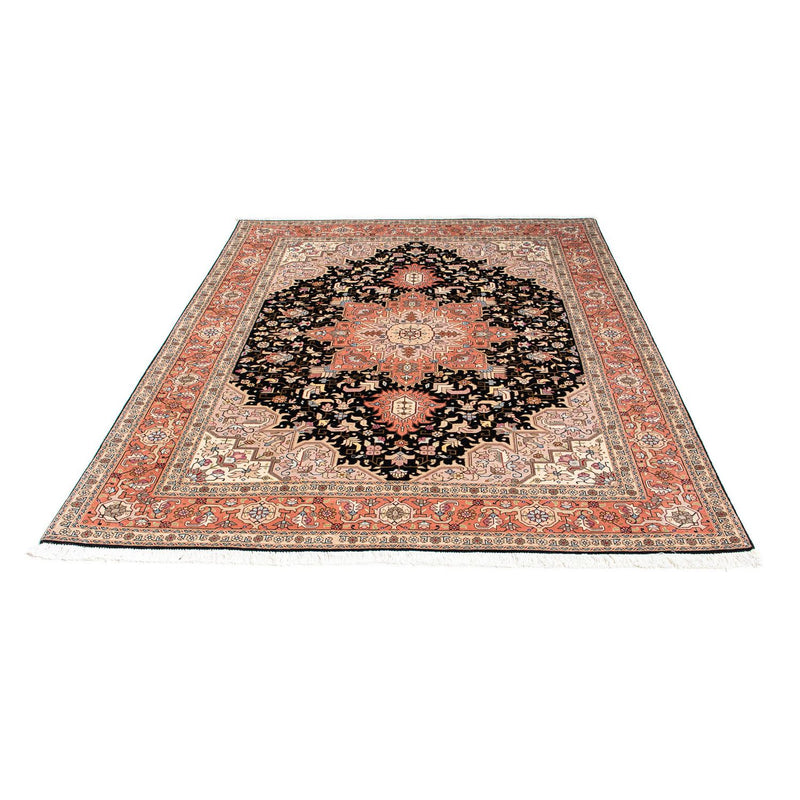 Perserteppich - Täbriz - Royal 196 x 152 cm - dunkelblau