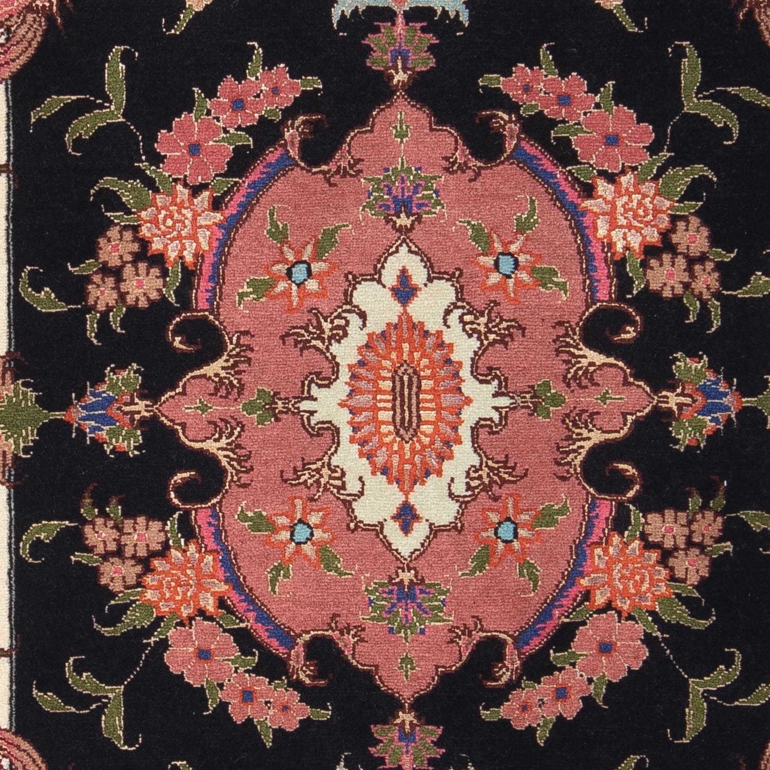 Perserteppich - Täbriz - Royal 90 x 60 cm - dunkelblau