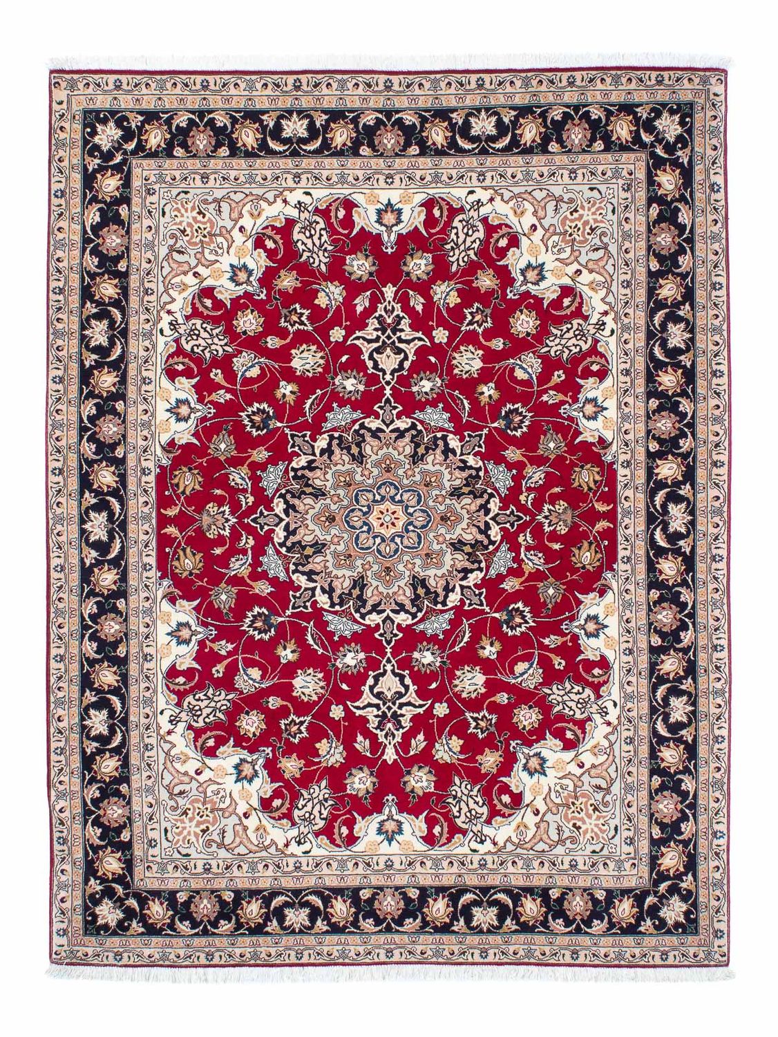 Perserteppich - Täbriz - Royal 202 x 152 cm Teppichbrücke