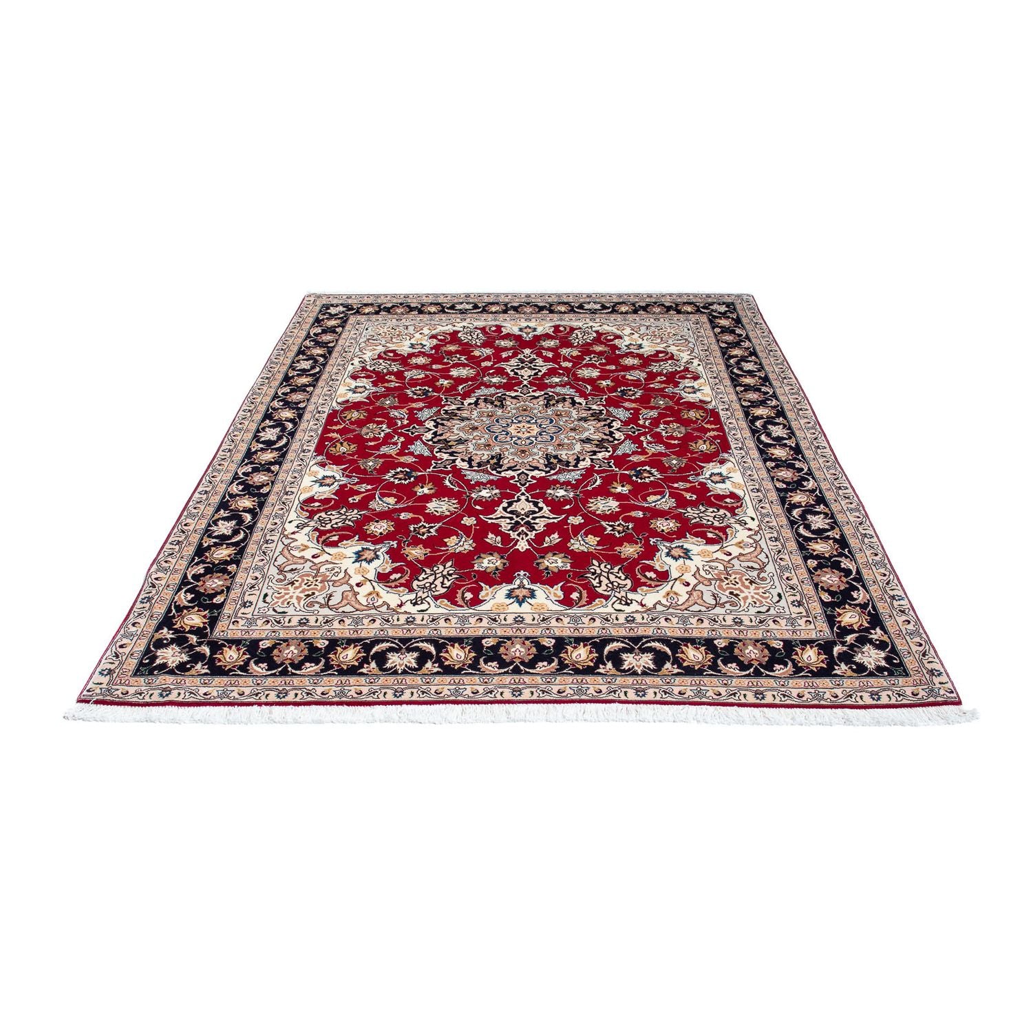 Perserteppich - Täbriz - Royal 202 x 152 cm Teppichbrücke