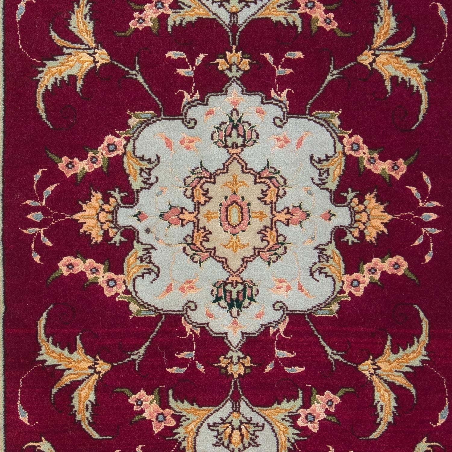 Perserteppich - Täbriz - Royal 90 x 60 cm - dunkelrot