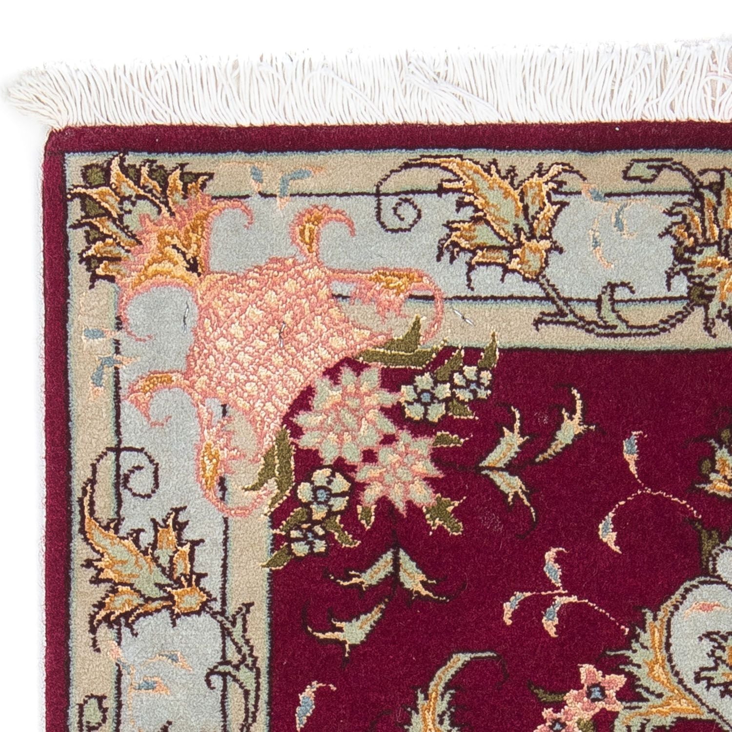 Perserteppich - Täbriz - Royal 90 x 60 cm - dunkelrot