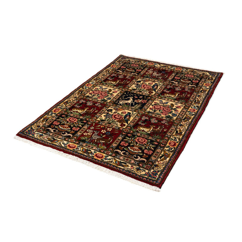 Perserteppich - Nomadic 148 x 103 cm - dunkelrot
