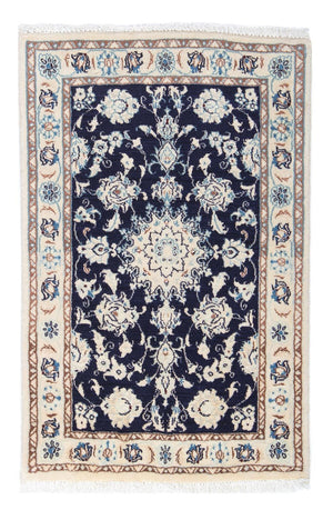 Perserteppich - Nain 85 x 55 cm - dunkelblau