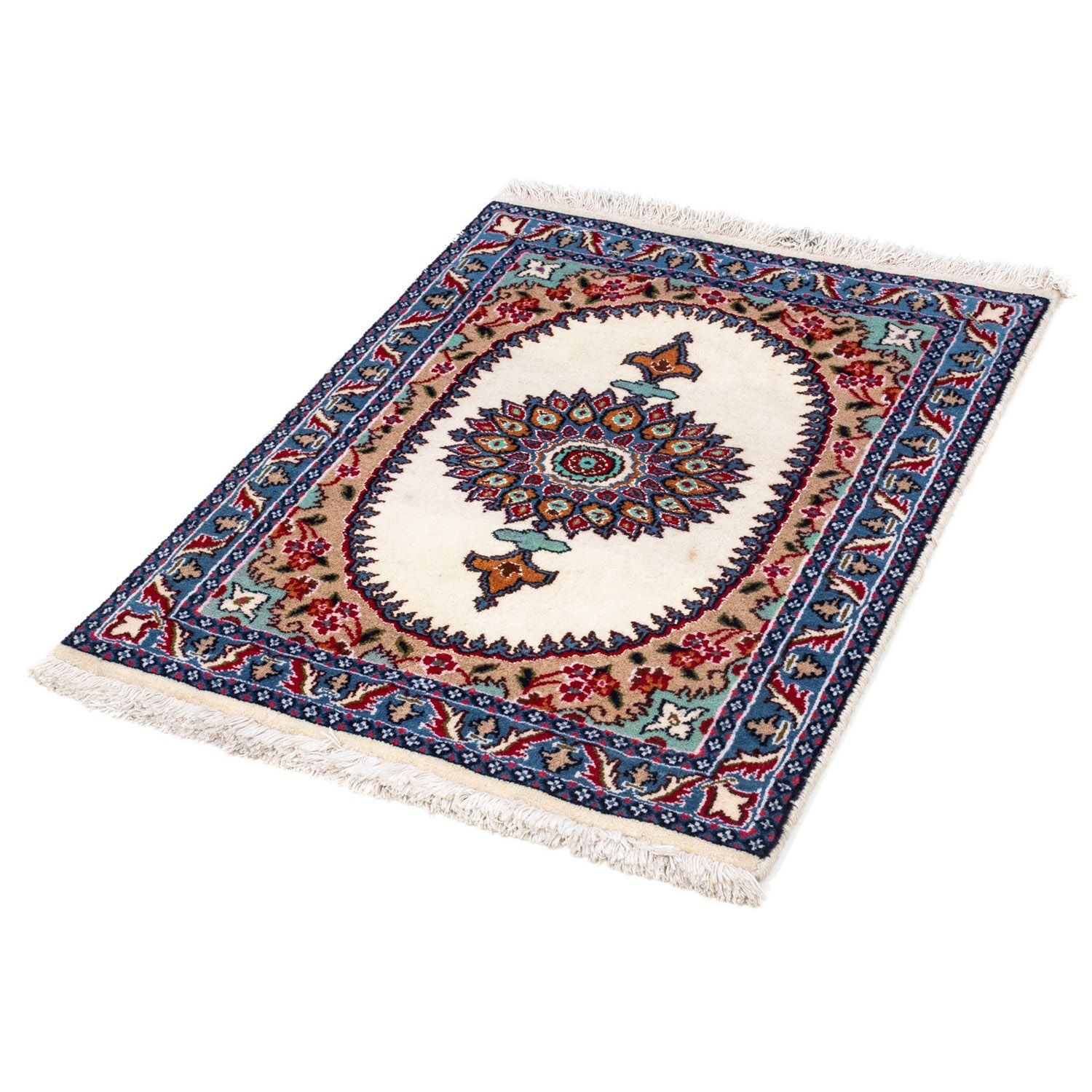 Perserteppich - Nain 83 x 64 cm - beige