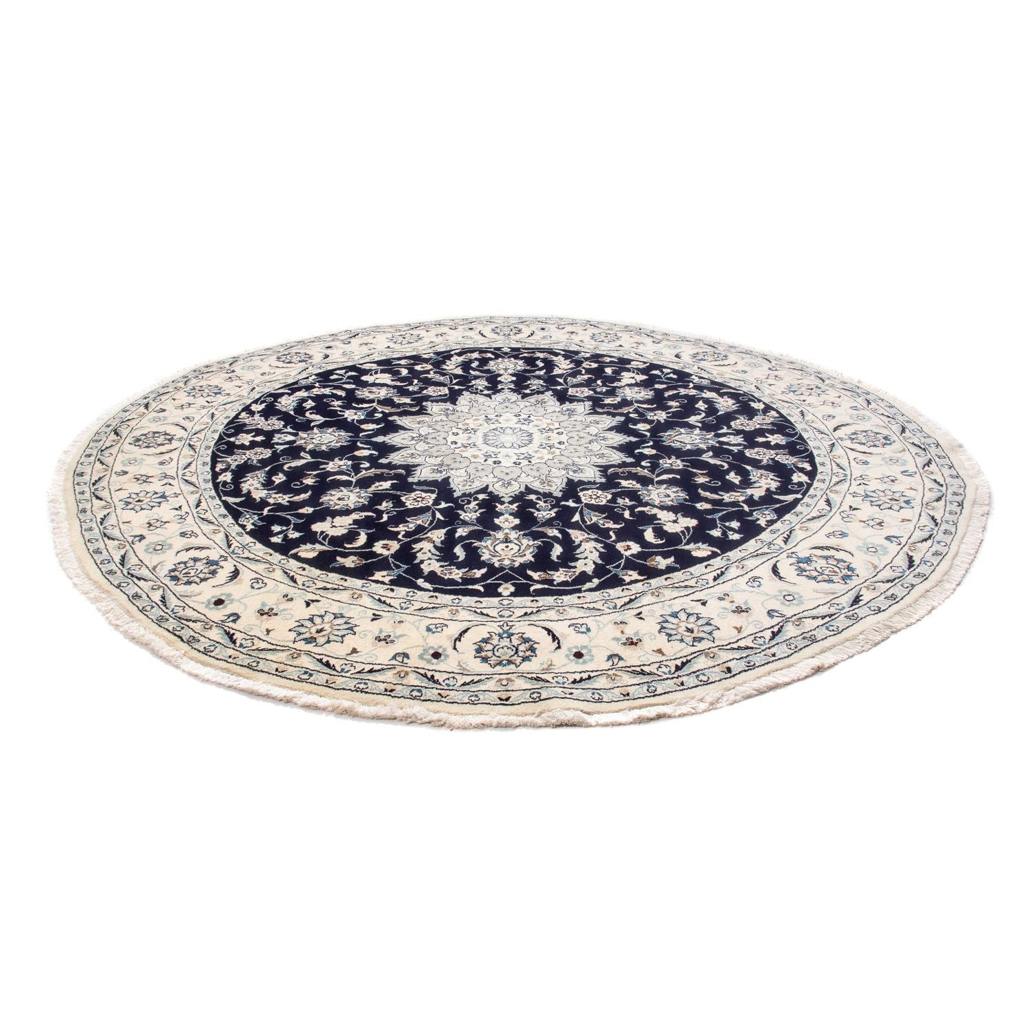 Perserteppich - Nain 243 x 243 cm Teppich Rund