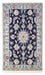 Perserteppich - Nain - Royal 94 x 56 cm - dunkelblau