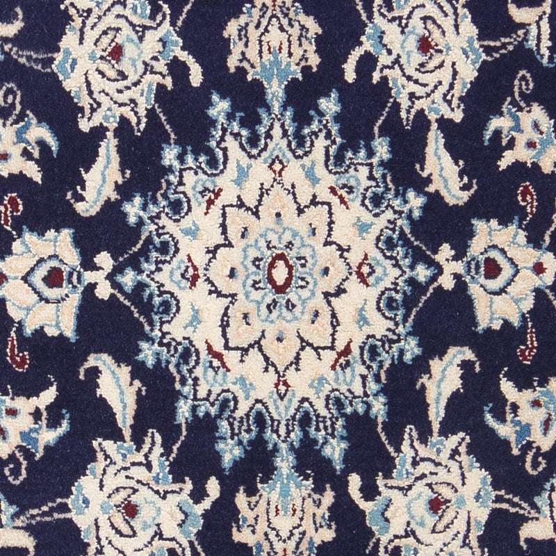 Perserteppich - Nain - Royal 94 x 56 cm - dunkelblau