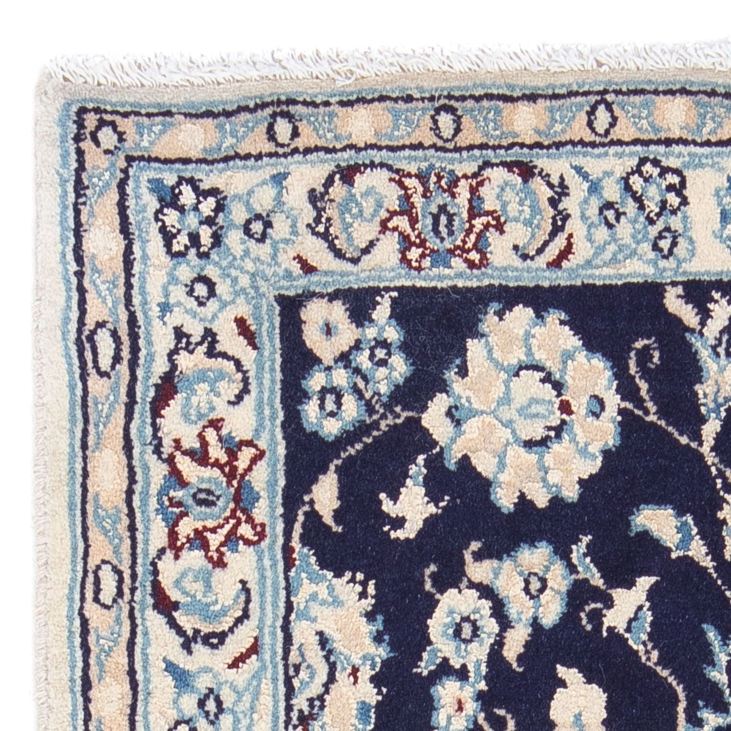 Perserteppich - Nain - Royal 94 x 56 cm - dunkelblau