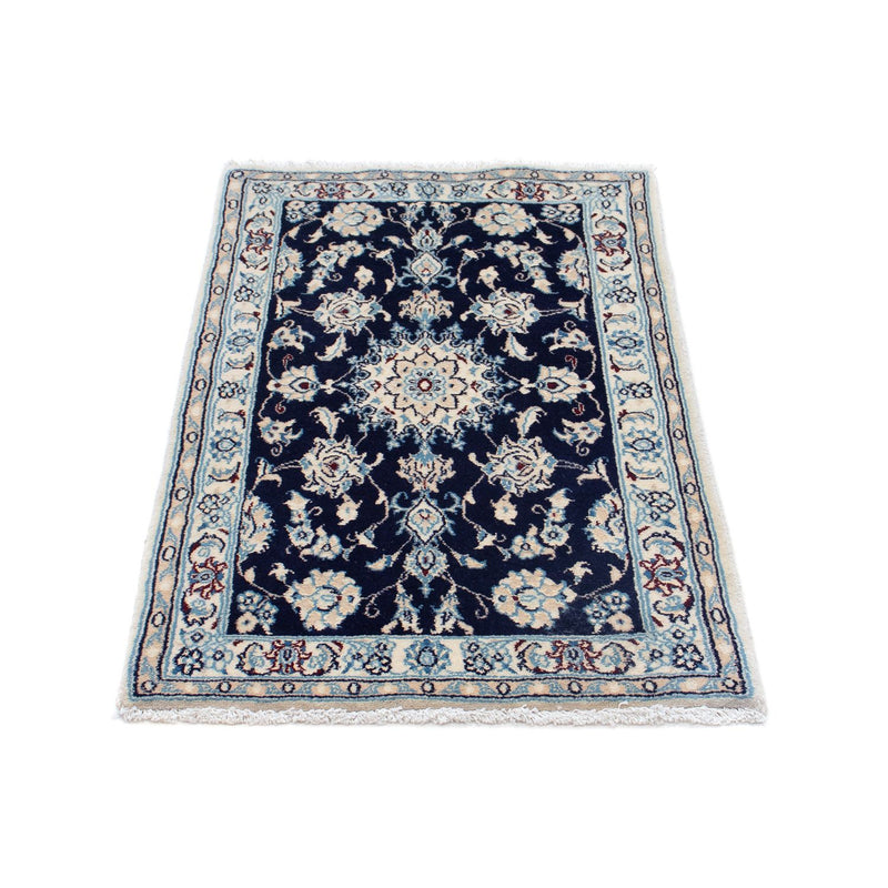 Perserteppich - Nain - Royal 94 x 56 cm - dunkelblau