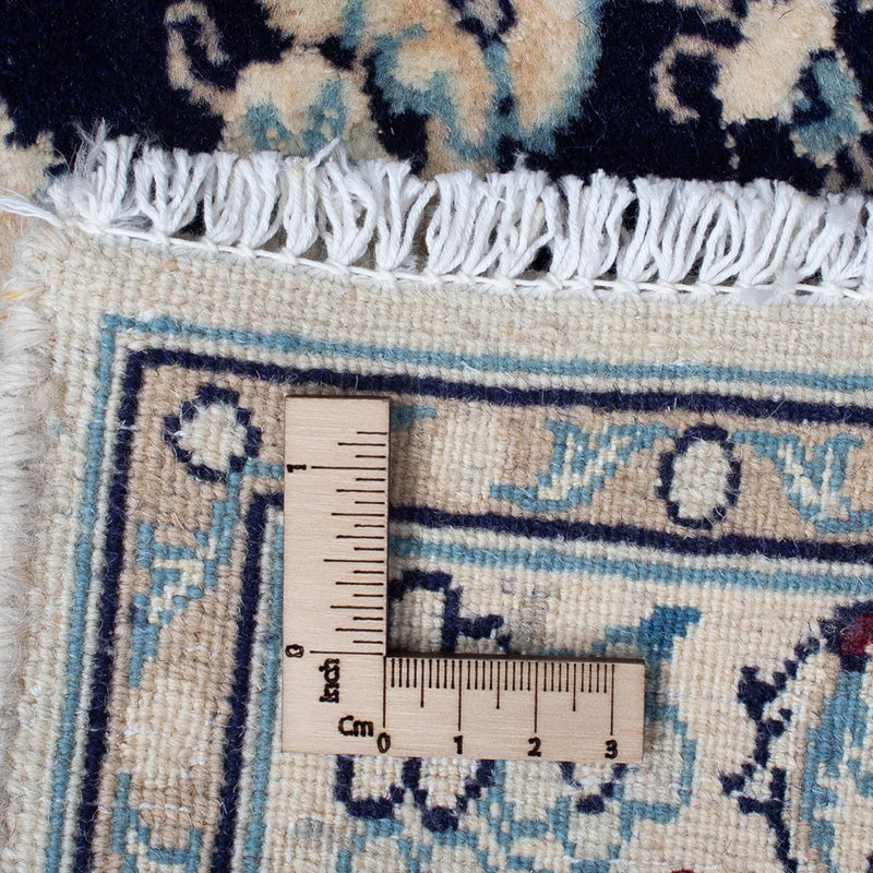 Perserteppich - Nain - Royal 94 x 56 cm - dunkelblau