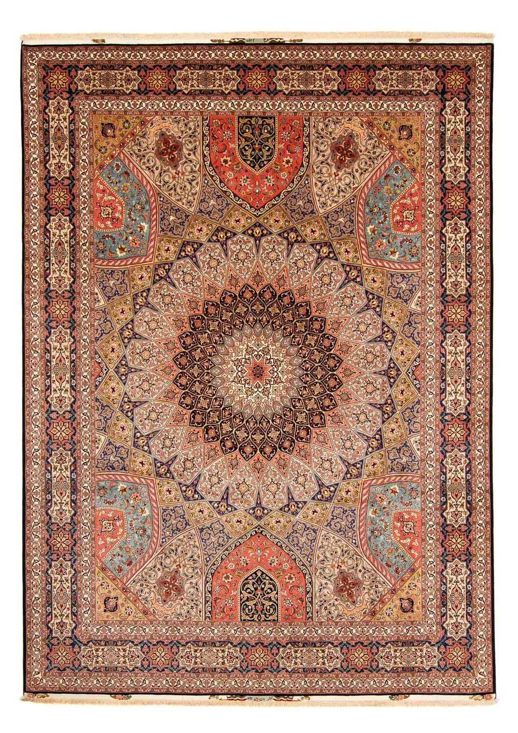 Perserteppich - Täbriz - Royal 410 x 304 cm Teppich Wohnzimmer