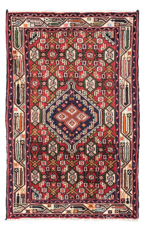 Perserteppich - Nomadic 125 x 80 cm - rot