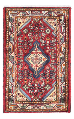 Perserteppich - Nomadic 125 x 80 cm - rot