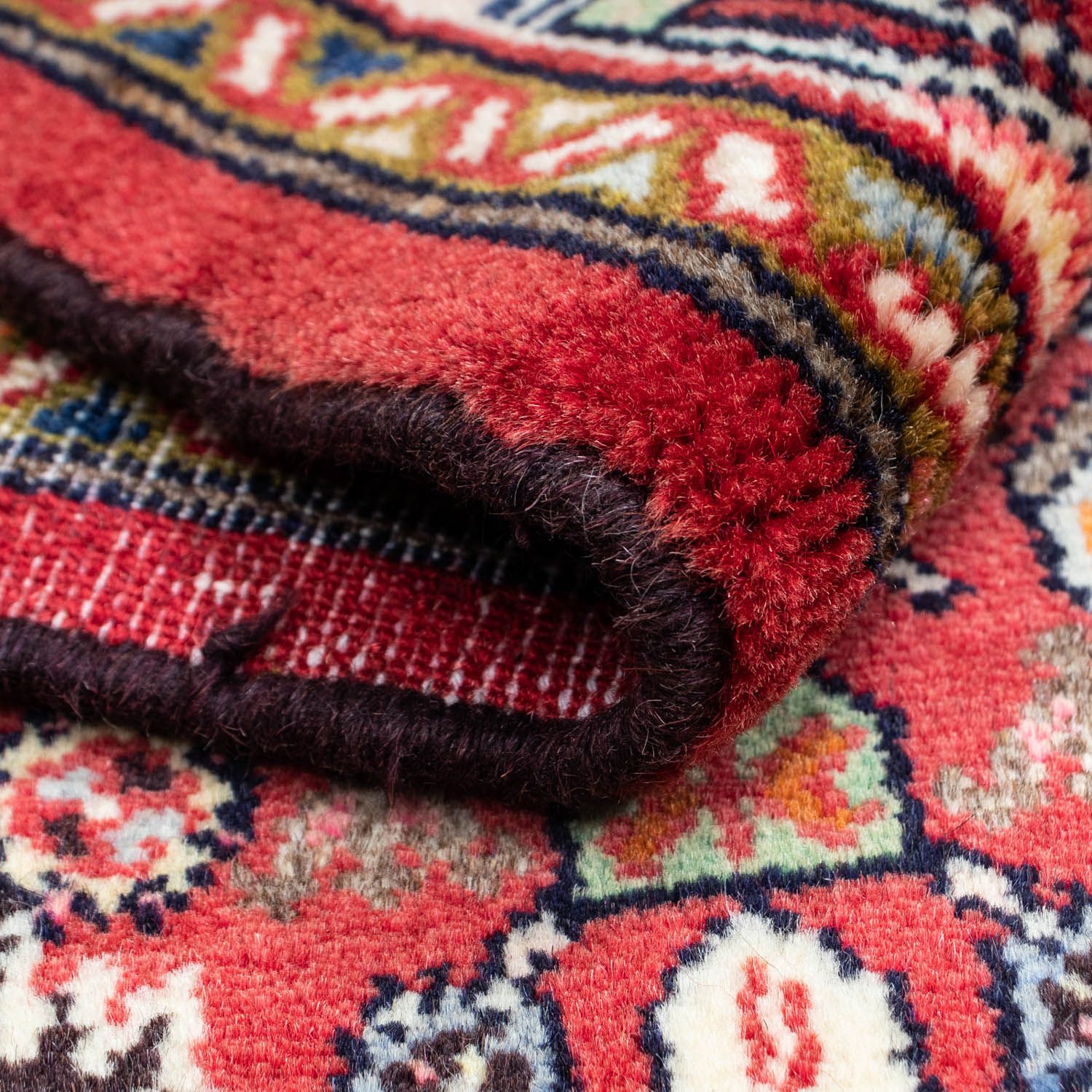 Perserteppich - Nomadic 125 x 80 cm - rot