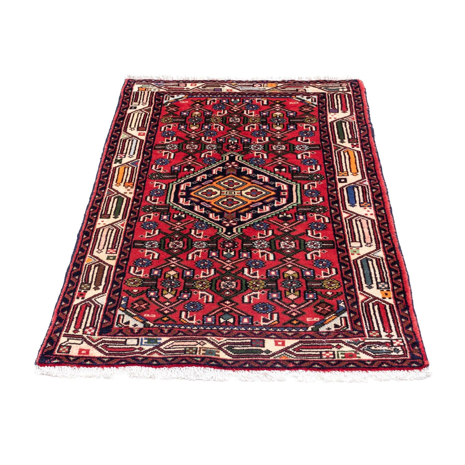 Perserteppich - Nomadic 125 x 80 cm - rot