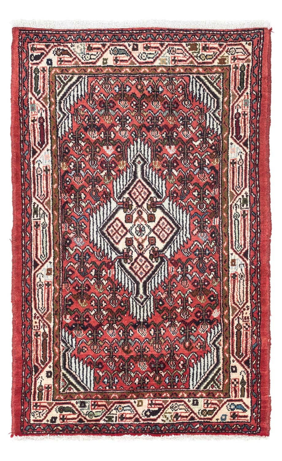 Perserteppich - Nomadic 125 x 80 cm - rot