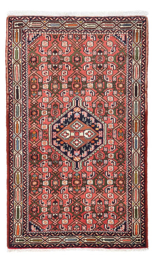 Perserteppich - Nomadic 125 x 80 cm - hellrot