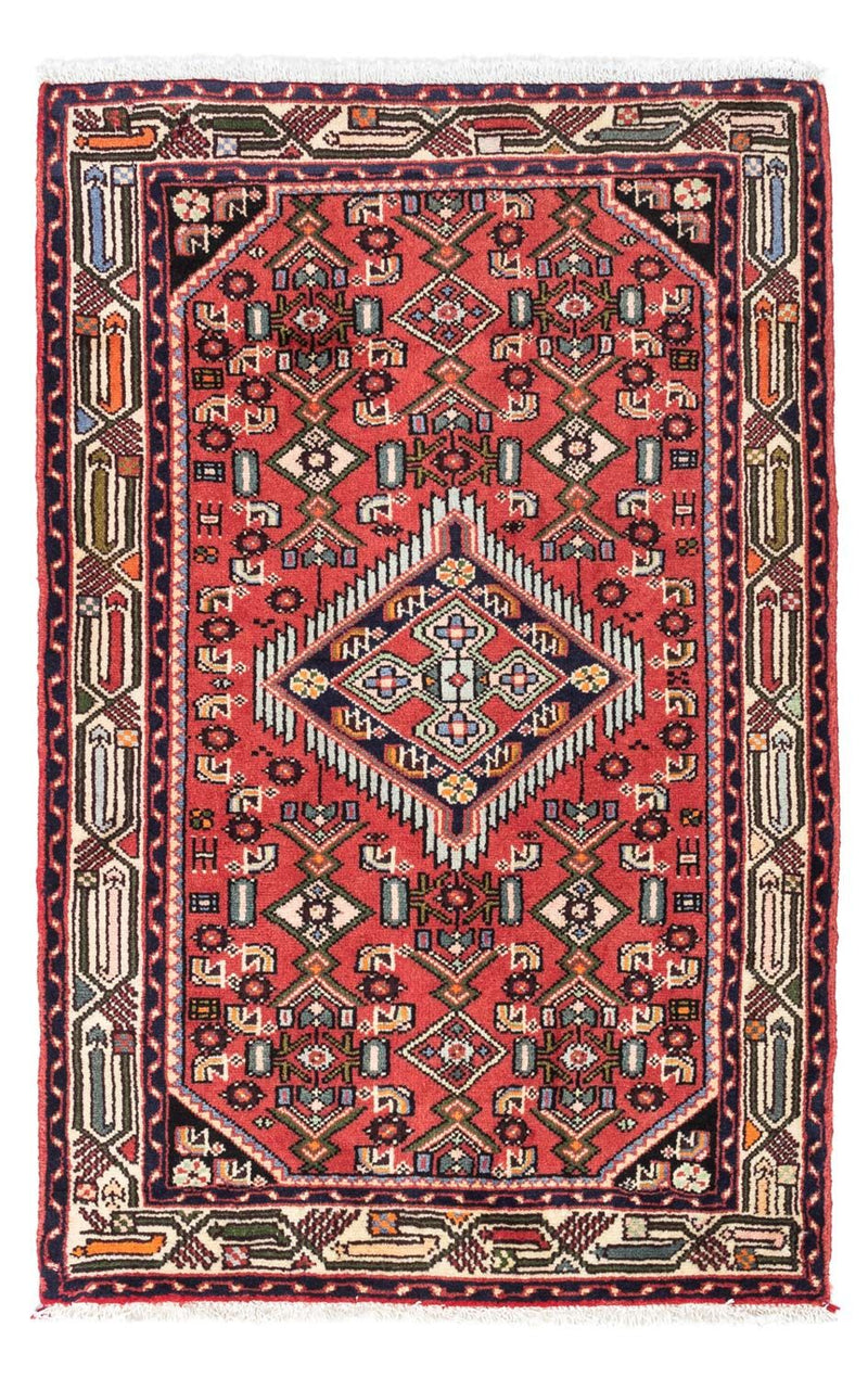 Perserteppich - Nomadic 125 x 80 cm - rot