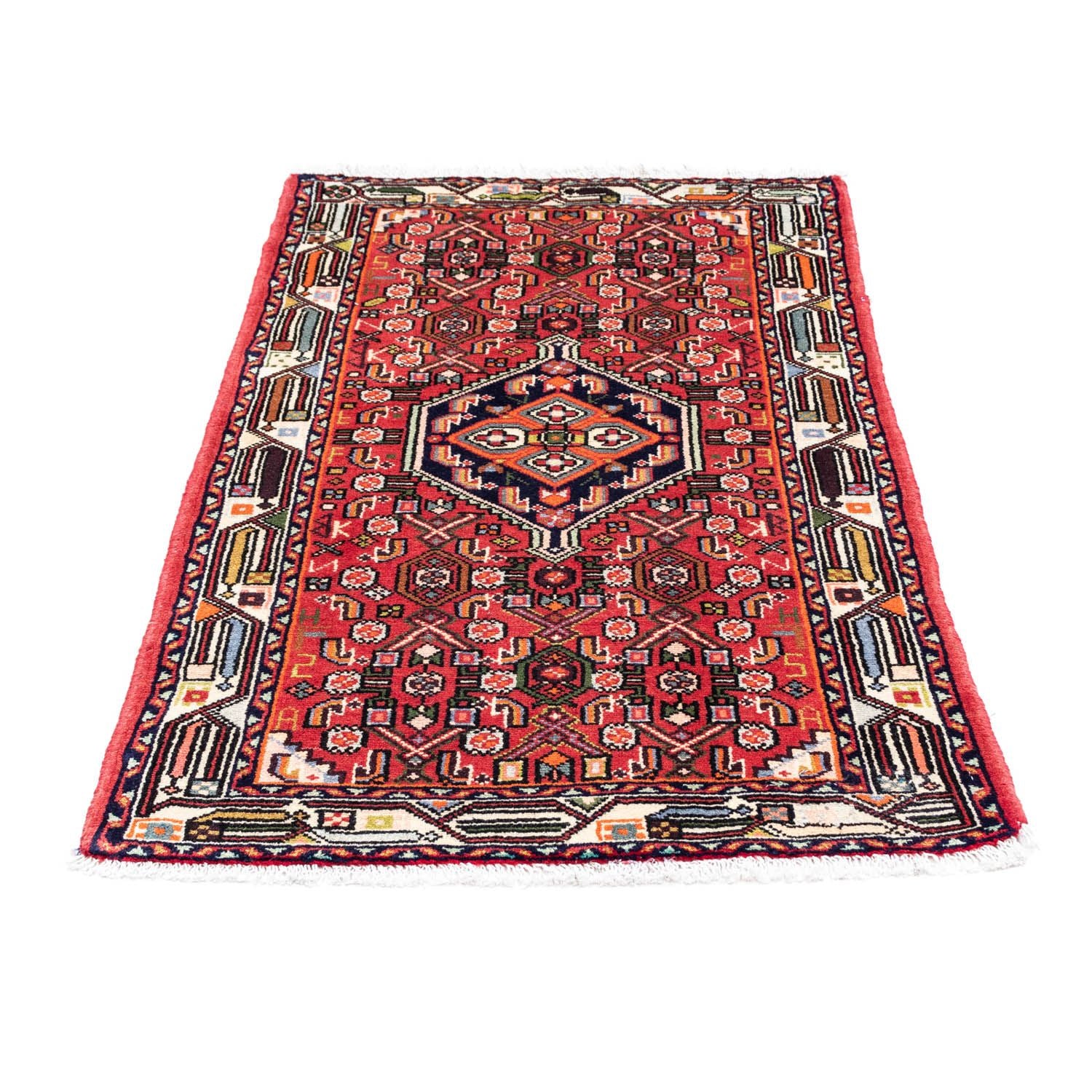 Perserteppich - Nomadic 125 x 80 cm - rot