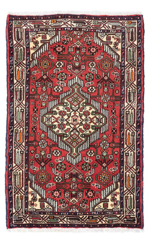 Perserteppich - Nomadic 125 x 80 cm - rot